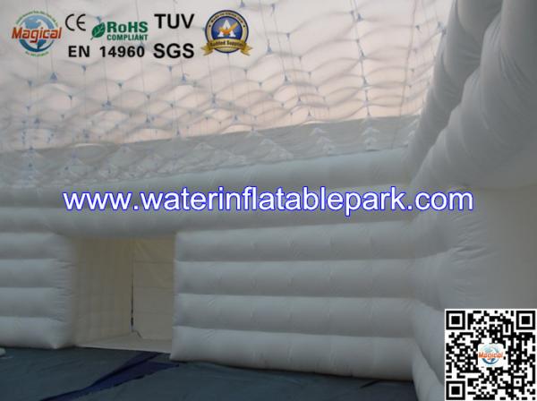 Outdoor Heavy Duty Garden Inflatable Party Tent  With Clear Roof