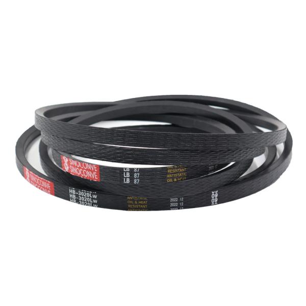 Industrial-grade B136 Wrapped Rubber V Belt for Machine Temperature range -55C to 70C