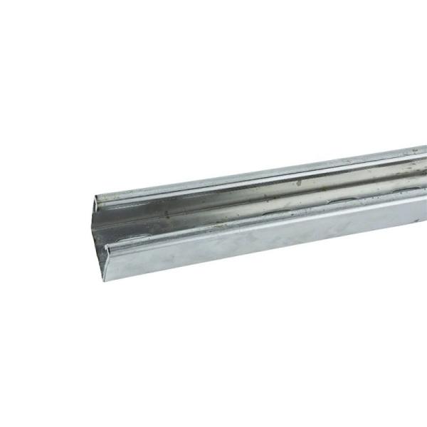 ISO9001 Steel Strut Channel Silver Galvanized Steel Channel Supplier