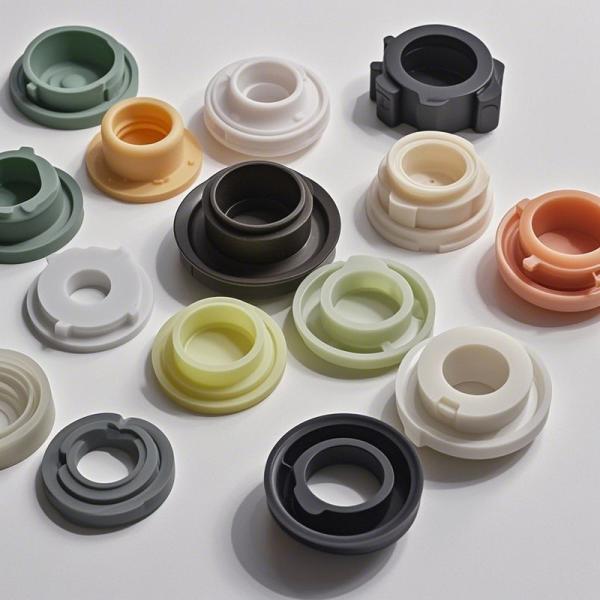 20-90 Shore A IRHD Temperature Resistant Silicone Elastomer Custom Rubber Molding