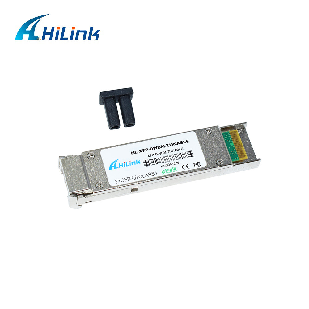 Модуль ZR 10GB DWDM 80KM приемопередатчика 10GBASE волокна полного c диапазона настраиваемый XFP 50GHZ оптически