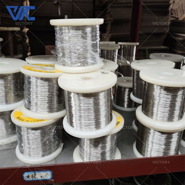 Аустенитно-коррозионностойкая никель-хромная плоская проволока Cr20Ni80 для лабораторного оборудования