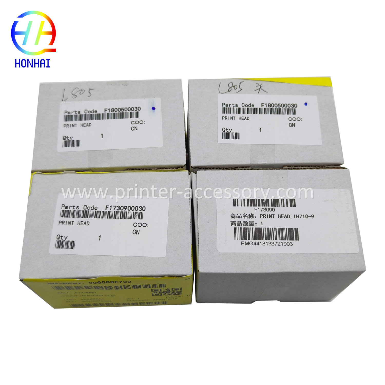 Эпсон Стилис Заголовок печати Для Эпсона Стилис Фото R265 R270 1390 1400 1410 1430 1500W L1800 L801 L800 L805 L850 F173090 Части принтера