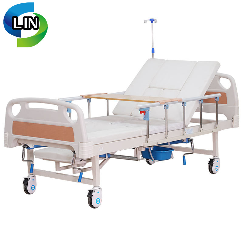 Multi-functional Manual Nursing Cart with Metal Frame and Class II Medical Device Certification