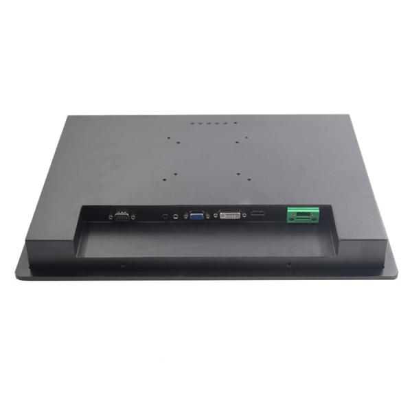 Alloy Panel 250nits CNC Craft Touch Screen Monitor DC24V VESA