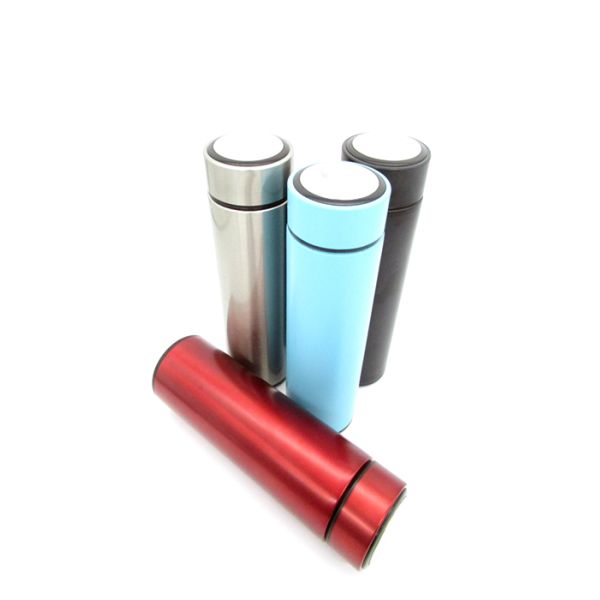 Double Walled Tumbler Stainless Steel Vacuum Flask Travel Mug With Bpa Free Lid