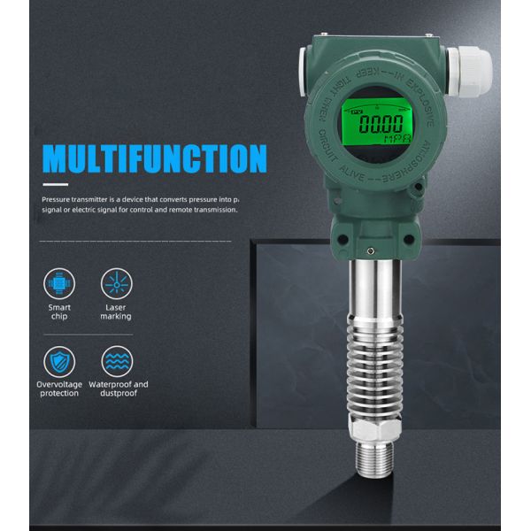 SD-2088YG High Temperature Explosion-proof 4-20ma Smart Pressure Transmitter With Lcd