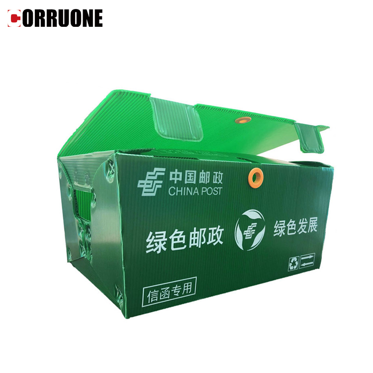 Коробка сота ящиков для хранения Корфлейт брокколи рифленая для плодов