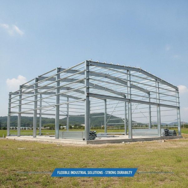 Customizable Steel Structural Fabrication With 50 Tons Load Capacity And High Corrosion Resistance For Industrial Applications