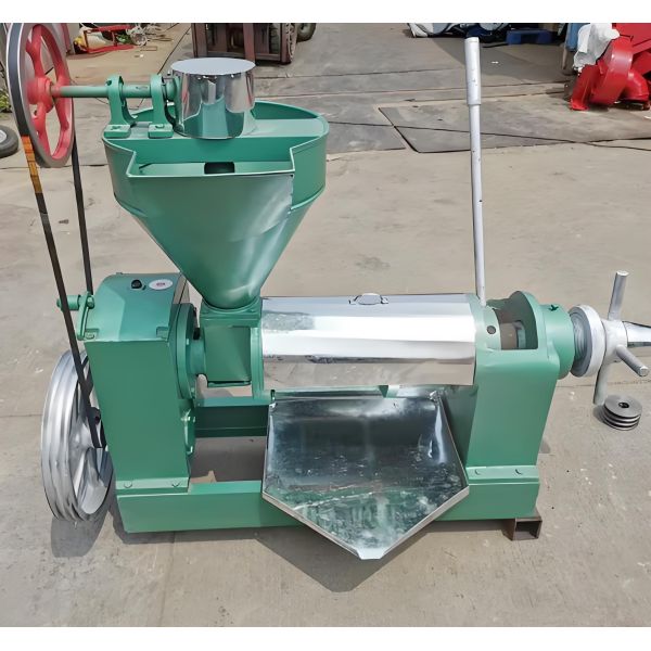 High Efficiency Stainless Steel Spiral Oil Press Machine with Adjustable Speed for Commercial Use