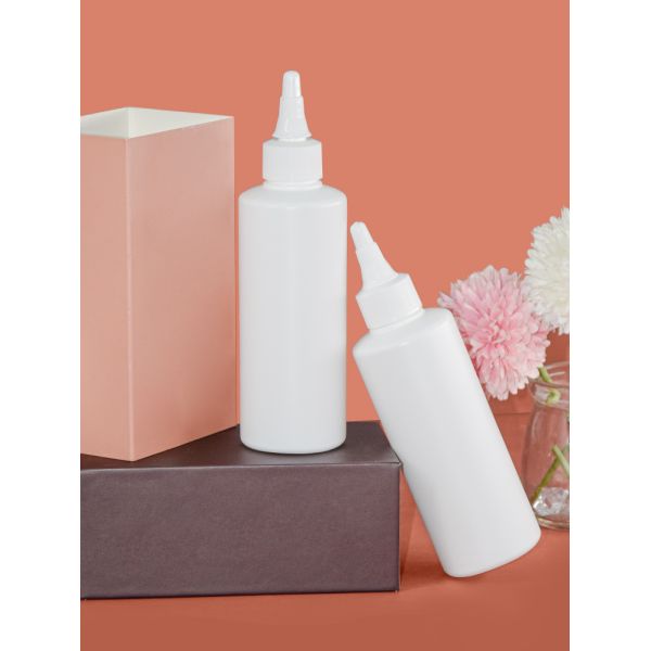 Cuidado del cabello que empaqueta la botella de empaquetado del líquido de la esencia del cuero cabelludo de 200ml PE