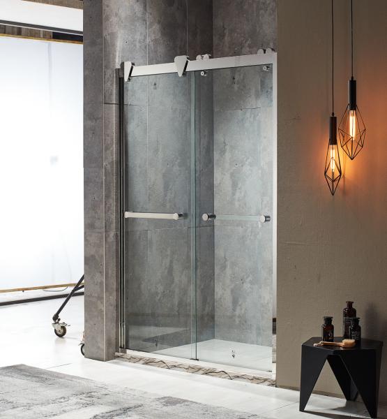 6-10mm Glass Sliding Door Shower Room Cubicle ODM With Stainless Steel Frame