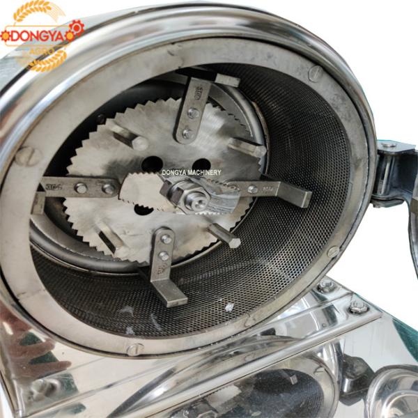 FDA Food Standard No.304 Stainless Steel Flour Mill Powder Grinder Machine