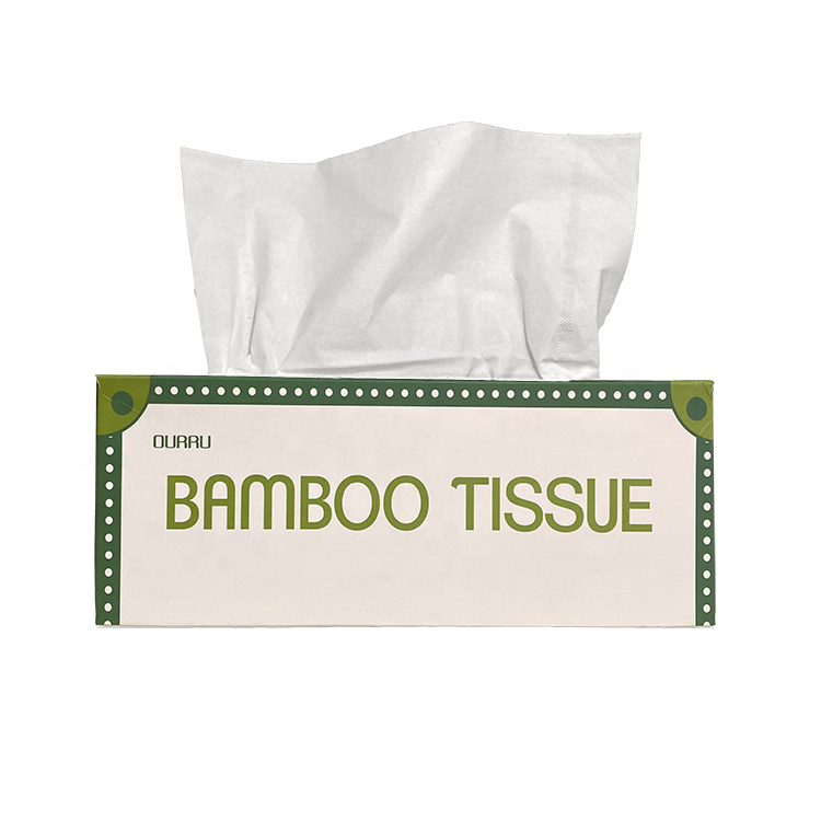 High Quality Wholesale Soft Packed Bamboo Facial Tissue