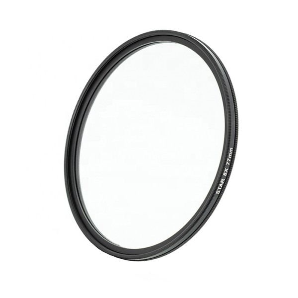 Waterproof Special Effect Lens Filter Rotatable 8 Points Star Filter With Multi Layer Coating