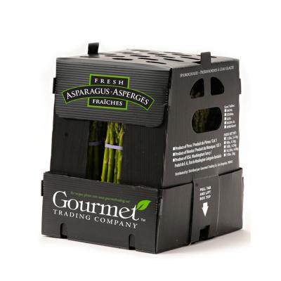 Recycled Turnover Vegetable Packaging Box Vegetable Corrugated Boxes