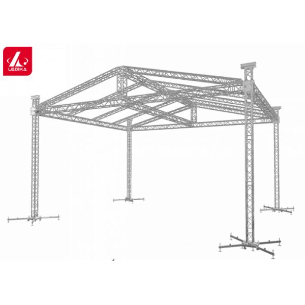Aluminum Wedding Tent Ceiling Lighting Truss PVC Roof System