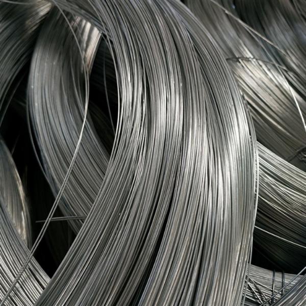 Fio de aço galvanizado de alta elasticidade galvanizado de grande resistência da mola do fio de aço