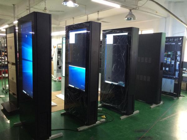 55 65 75 2500nits Stand Alone Waterproof LCD Advertising Display Outdoor Digital Signage