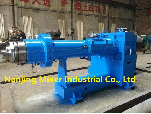 small cold feed epdm rubber hose strainer extruder machine