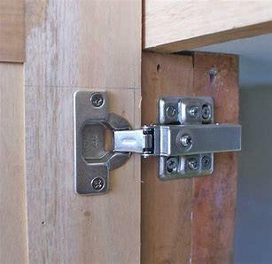 Nickel Plated 92 Degree 26mm Cup Glass Door Hinges