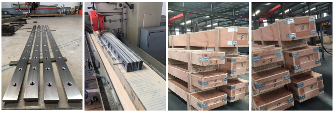 Высококачественный промышленный шредер лезвие бумажные ножи лезвия бумажный резальщик нож