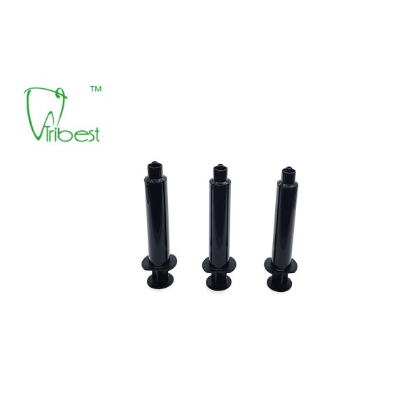 Medical Self Aspirating Disposable Black Dental Syringe 6ml