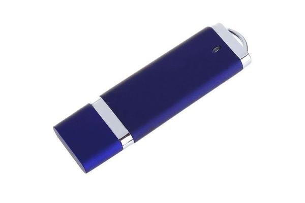 Plastic 16G 2.0 USB blue color with customized logo and package from show life brand