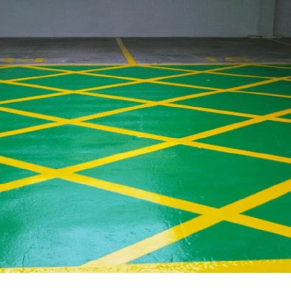 15% de perles de verre pré-mélangées Peinture de marquage routier à fonder à chaud pour réduire les accidents de la route