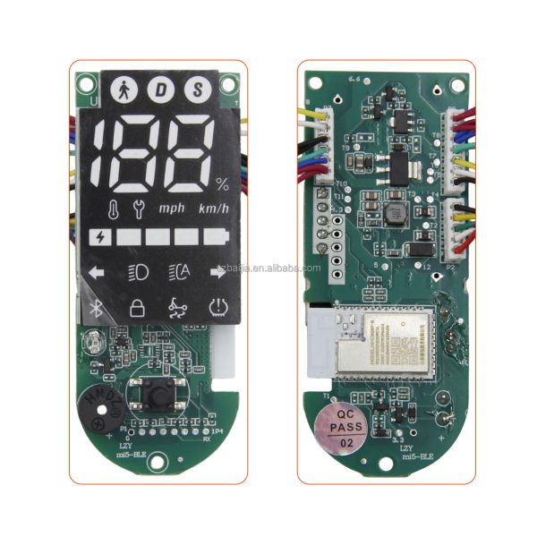 MI5 Dashboard Electric Scooter Display 48V Water Resistant and Modern Design for Xiaomi 5/5 Pro