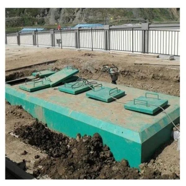 Carbon Steel MBBR MBR Treatment Equipment For Residential Building Hotel Sewage Treatment Plant