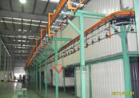 Linha de revestimento aérea livre equipamentos automáticos do pó do transporte do poder da pintura do pó