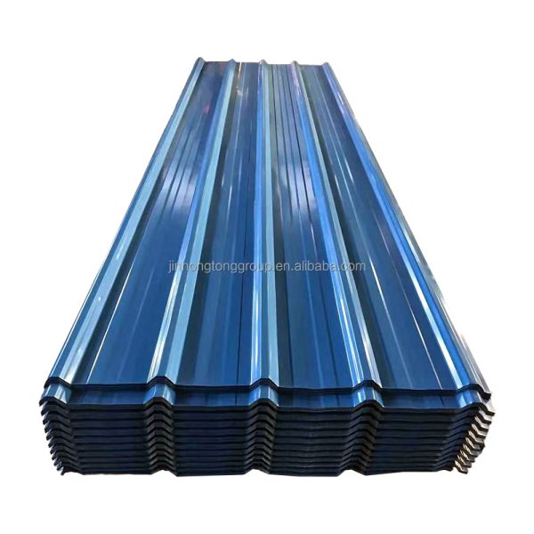 Corrugated Metal Roofing Sheet Hardness Mid Hard ASTM A792 Building Material Color Coated Galvalume PPGI PPGL Roofing Tiles