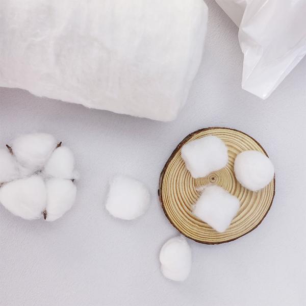 Boules de coton absorbantes stériles 100 Boules de coton en laine 500g Pour les soins médicaux