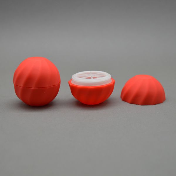 POM ABS Lip Balm Tubes Lip Balm Ball Containers For Cosmetic Packaging