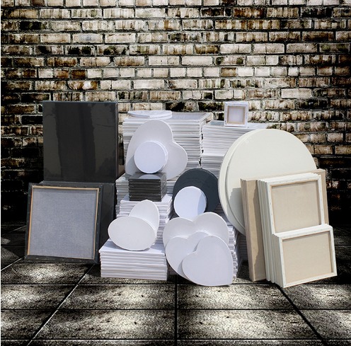 Custom Size 100% Cotton Stretched Canvas Board with Matte Finish for Oil Painting and Eco-Solvent Latex UV Ink Support