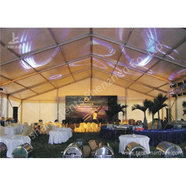 20x35M Large Canopy Tent With Sidewalls , Outdoor Party Marquee Soft Pvc Fabric Cover