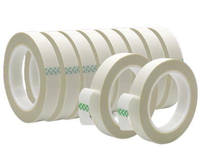 Width 10-500mm 0.18mm Thickness Roll Packaging heat resistant glass cloth tape H grade
