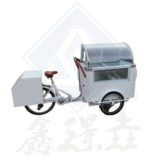 Mobile Food Truck Machinery Function Provide food with Tricycle Bike Food Cart