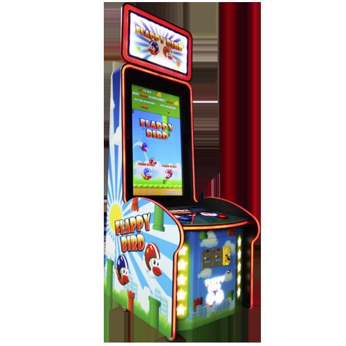 1 Player Flappy Bird Ticket Redemption Lottery Machine Press The Button Win Tickets