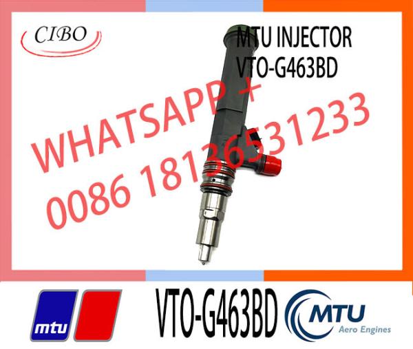 Injetor de combustível diesel comum original 52400017 VTO-G463BD do trilho do MTU X52407500053 1820407