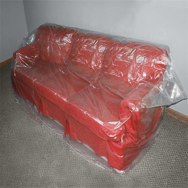 American Hot Sale Clear Vinyl Sofa Cover Slipcover de plástico para mudança