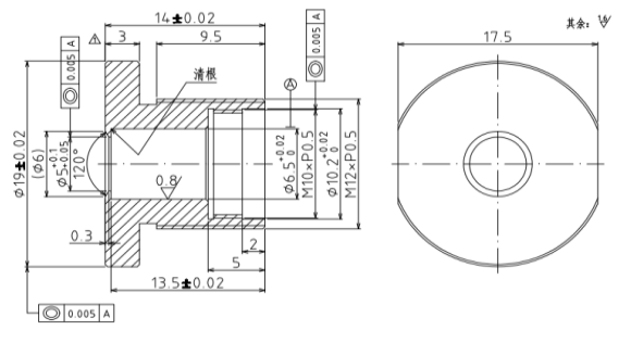 Микро CCTV M12 инфракрасный 14,5 мм цифровой фотоаппарат