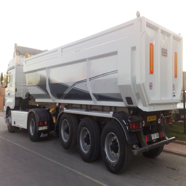 Тяжелый стальной полугрузовой прицеп 60 тонн 80 тонн