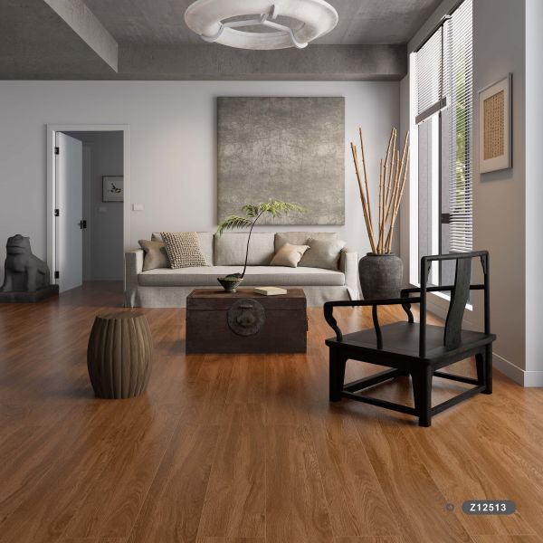 Wood Look Ceramic Rustic Wooden Floor Tile Brown Anti Slip 200x1200