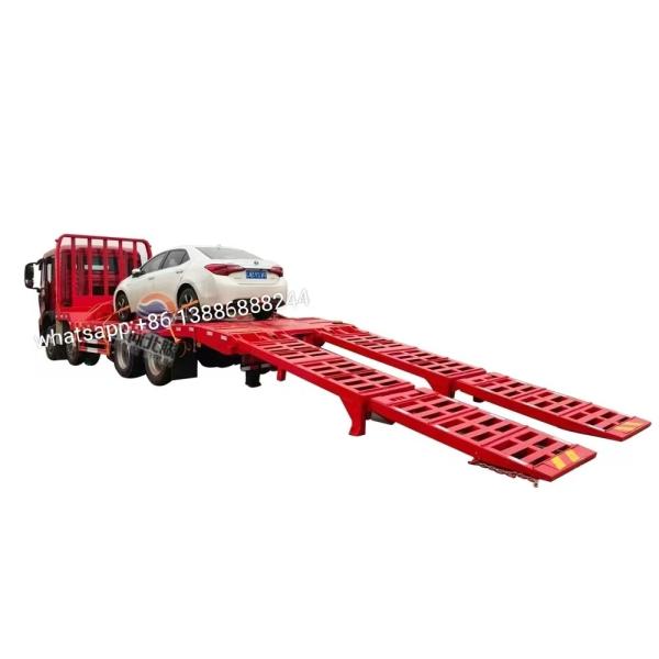 Original Factory   SINOTRUCK HOWO 30 Tons   Flat Transport Vehicle Flatbed Truck  Low Plate