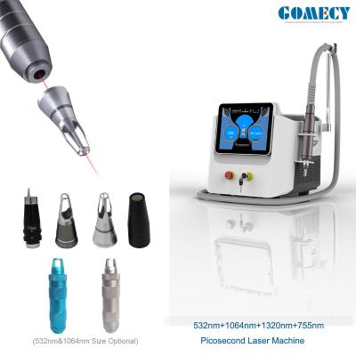 1000W Picosecond Laser Machine 110V / 220V Adjustable Spot Size 2-10mm For Tattoo Removal
