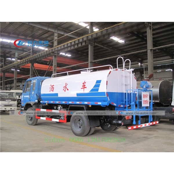 Dongfeng 145 10CBM Water Bowser Truck For Road Flushing