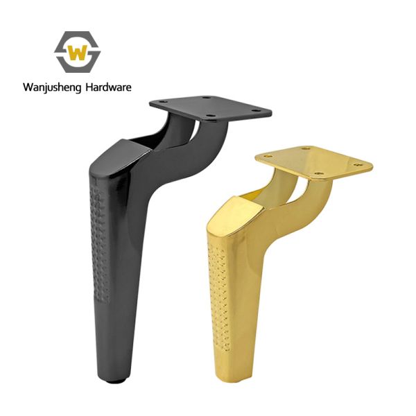 Light Luxury Sickle Foot Seven-figure Cabinet Foot Metal Leg New Sofa Furniture Support Legs