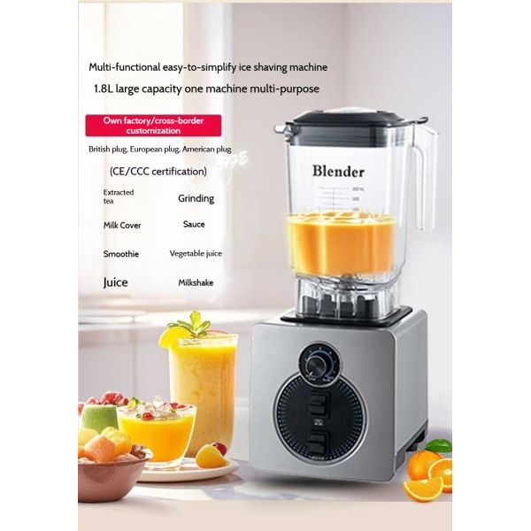 1.8L Automatic Blender Juicer Machine 2200W Versatile Juice Maker Blender